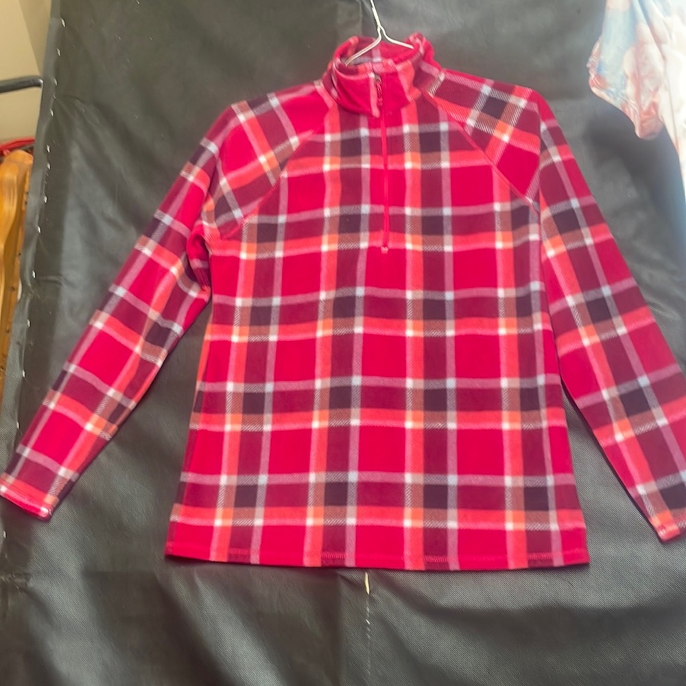 Eddie Bauer Fleece quarter zip Pullover!  Medium